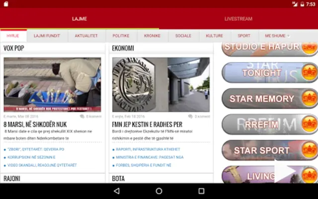 StarPlusTv android App screenshot 2